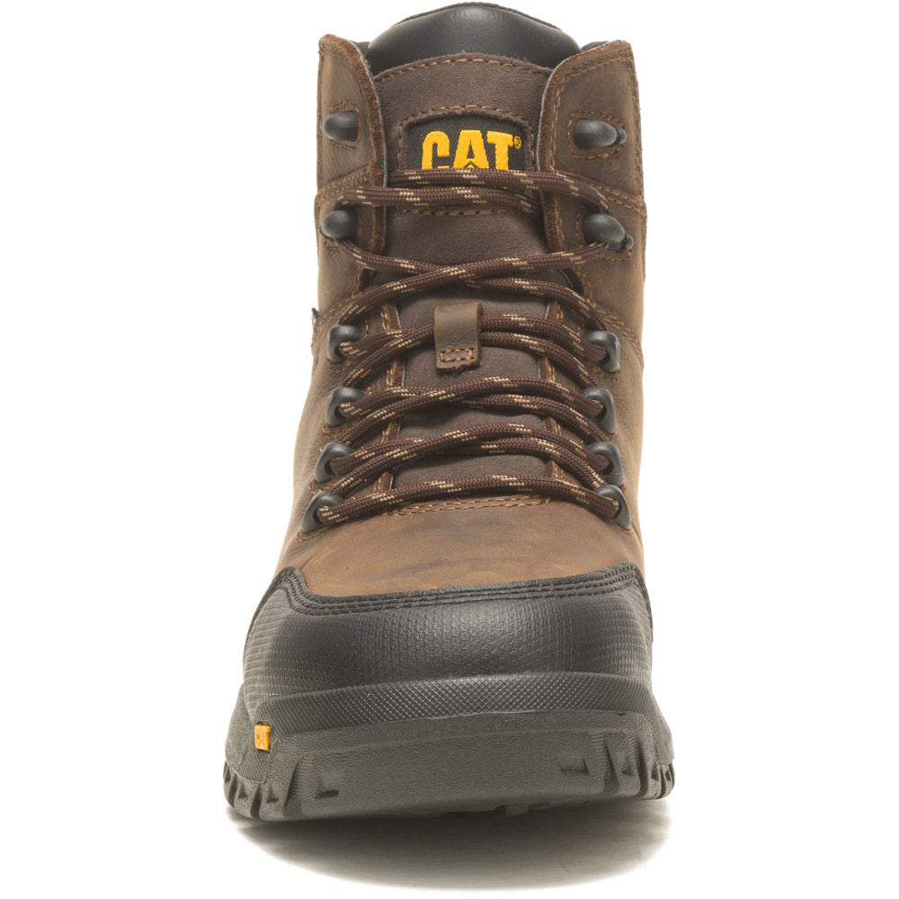 Caterpillar Resorption Brown 6-Inch Comp Toe Waterproof Work Boot