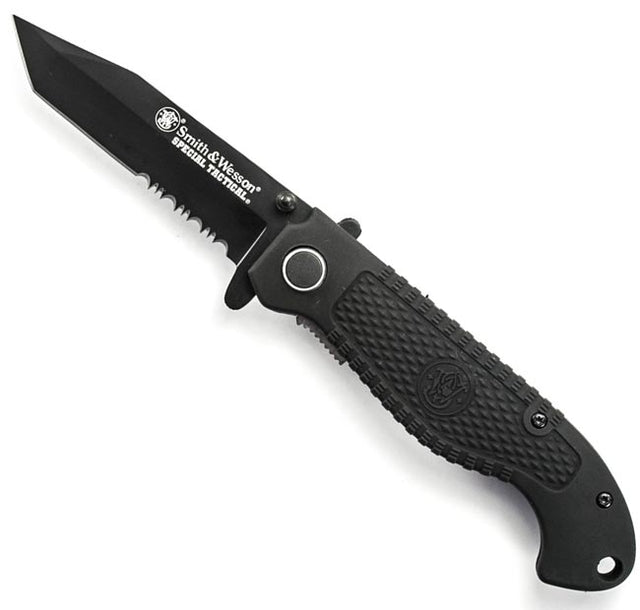 Smith and Wesson Special Tactical Black Tanto Folding Knife