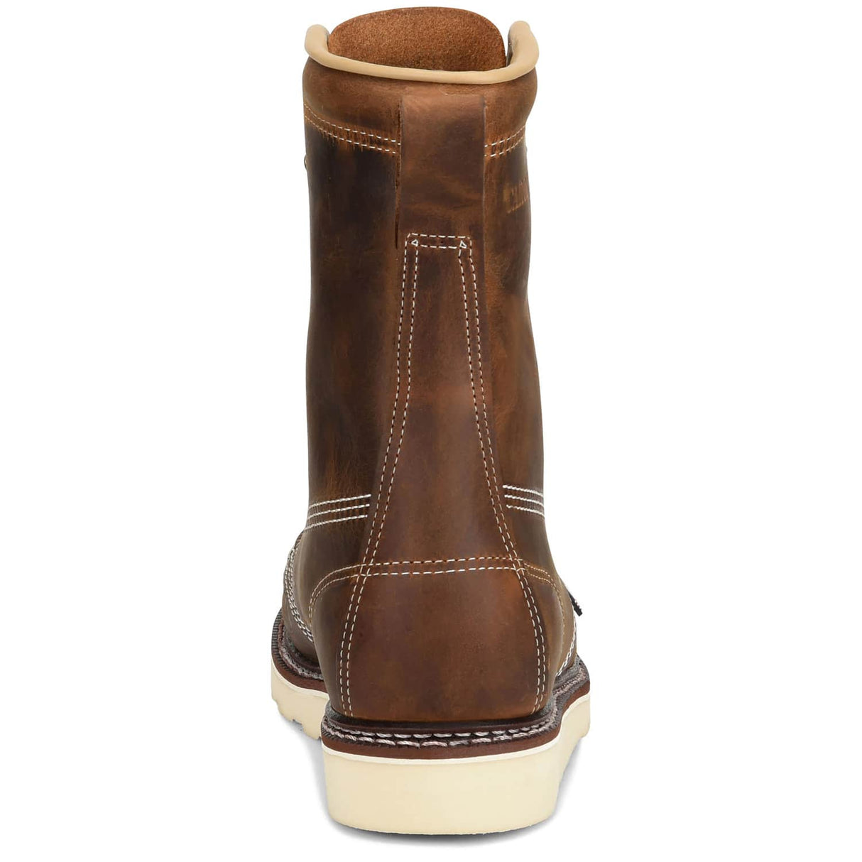 Carolina Amp USA 8-Inch Steel Toe Moc Toe Wedge Work Boot