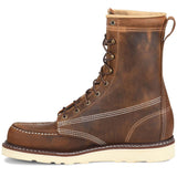 Carolina Amp USA 8-Inch Steel Toe Moc Toe Wedge Work Boot
