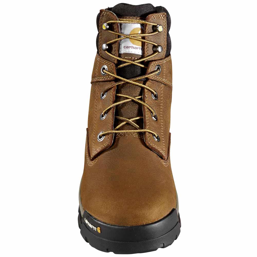 Carhartt Ground Force 6-inch Brown Waterproof Comp Toe Work Boot