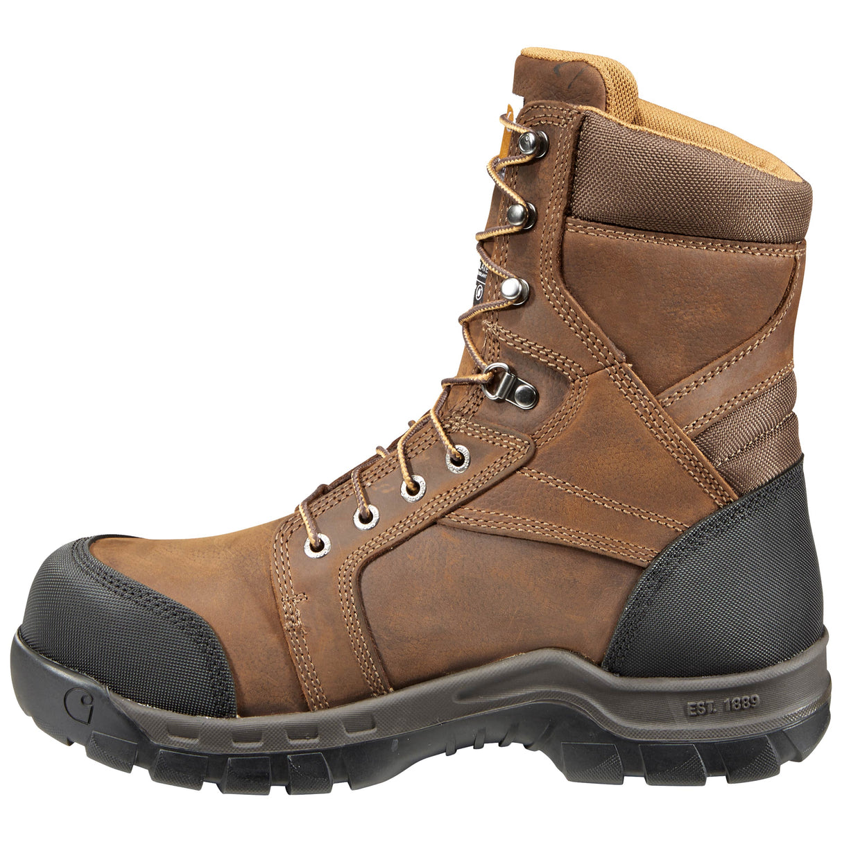 Carhartt Rugged Flex 8-Inch Waterproof 400G Composite Toe Work Boot