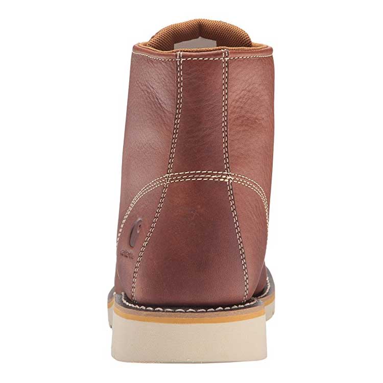 Carhartt 6-inch Moc Toe Tan Wedge Sole Waterproof Work Boot