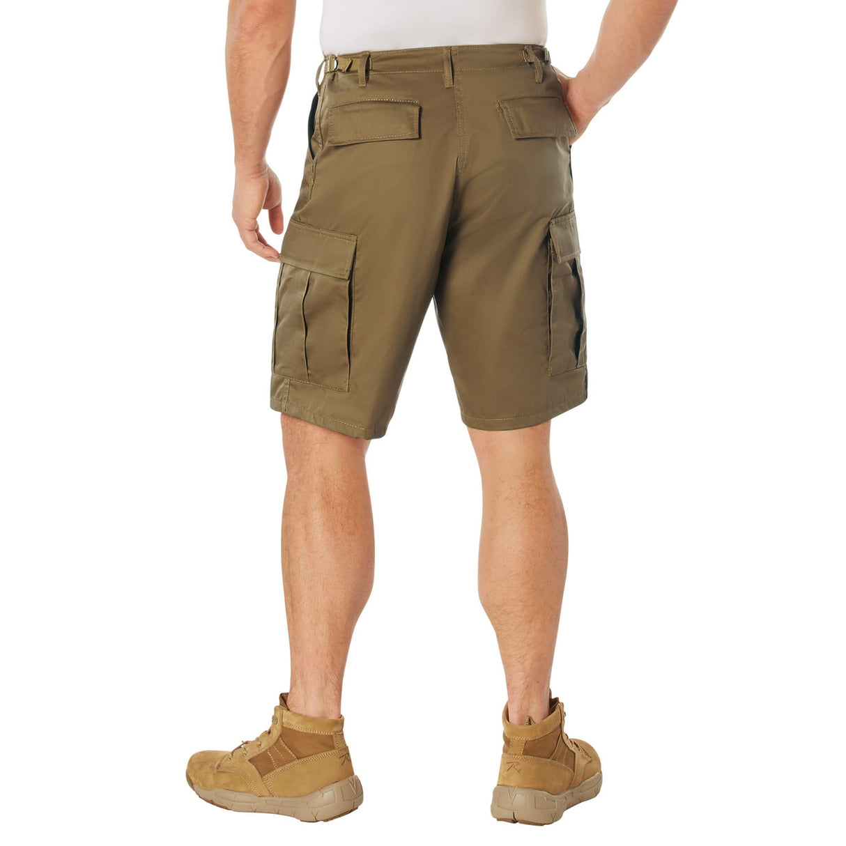 Coyote Brown Military Style BDU Cargo Shorts