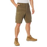 Coyote Brown Military Style BDU Cargo Shorts