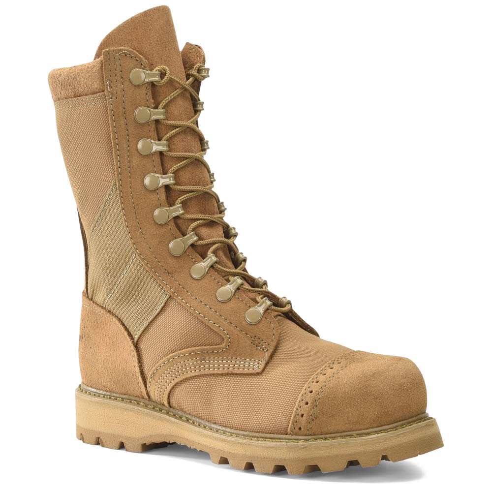 Corcoran Men's 10-inch Flame-Resistant Steel Toe Coyote Combat Boot