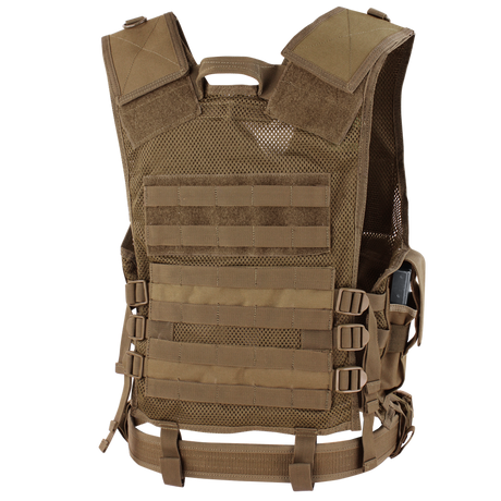 Cross Draw Vest - Coyote Brown