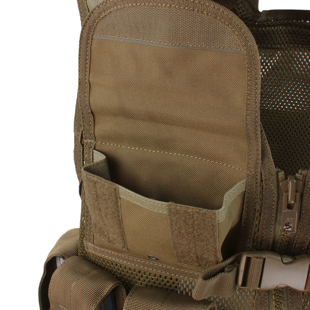 Cross Draw Vest - Coyote Brown
