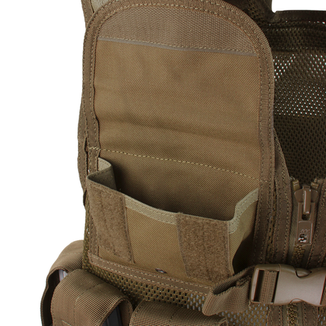 Cross Draw Vest - Coyote Brown