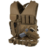 Cross Draw Vest - Coyote Brown
