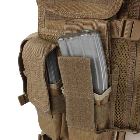 Cross Draw Vest - Coyote Brown