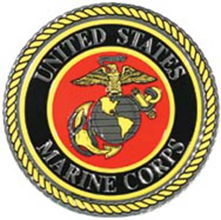 USMC Globe and Anchor Foil Sticker