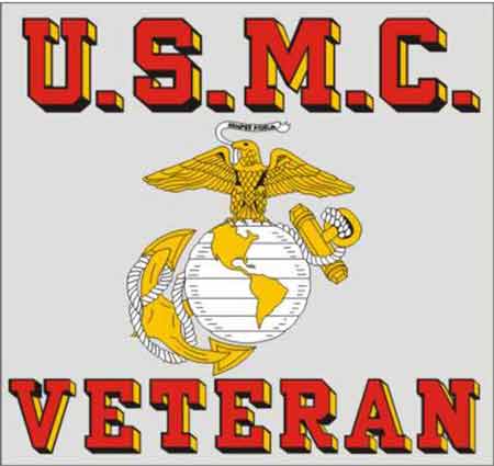 Marine Corps Veteran Decal