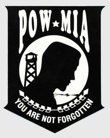 You Are Not Forgotten POW MIA Decal