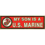 My Son Is A Marine Bumper Sticker