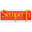 Semper Fi Marine Corps Bumper Sticker