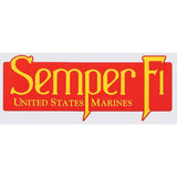 Semper Fi Marine Corps Bumper Sticker