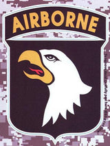 101st Airborne Digital Camo Decal