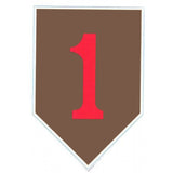 Army Big Red One Digital Camo Decal