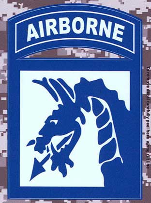 18th Airborne Division Digital Decal | Army Airborne Sticker | Military ...