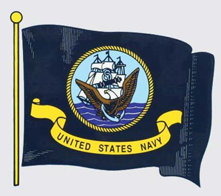 United States Navy Flag Decal