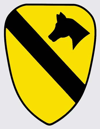 1st Cavalry Division Sticker