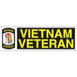 Vietnam Veteran Military Bumper Sticker