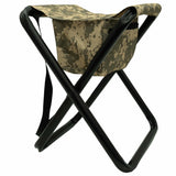Folding Camp Stool with Gear Pouch
