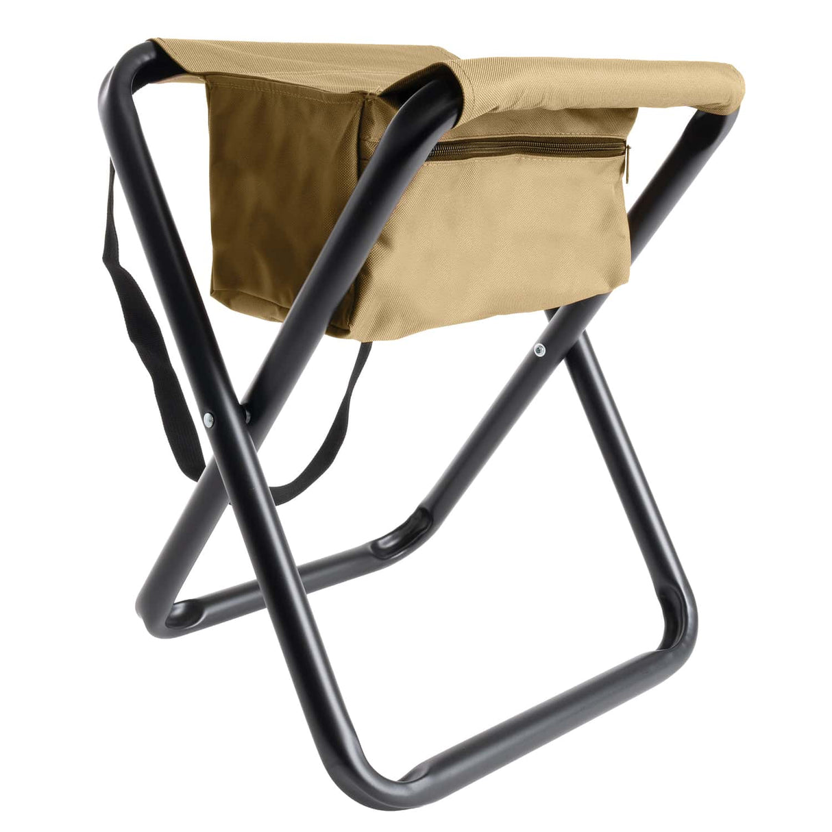 Folding Camp Stool with Gear Pouch