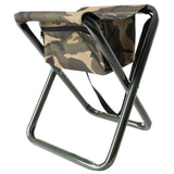 Folding Camp Stool with Gear Pouch