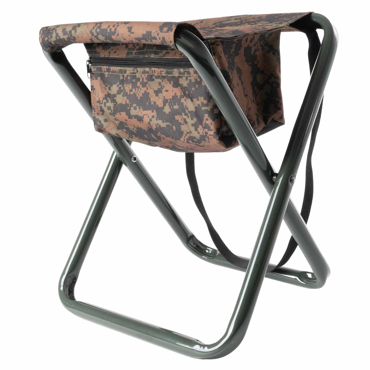 Folding Camp Stool with Gear Pouch