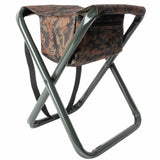 Folding Camp Stool with Gear Pouch