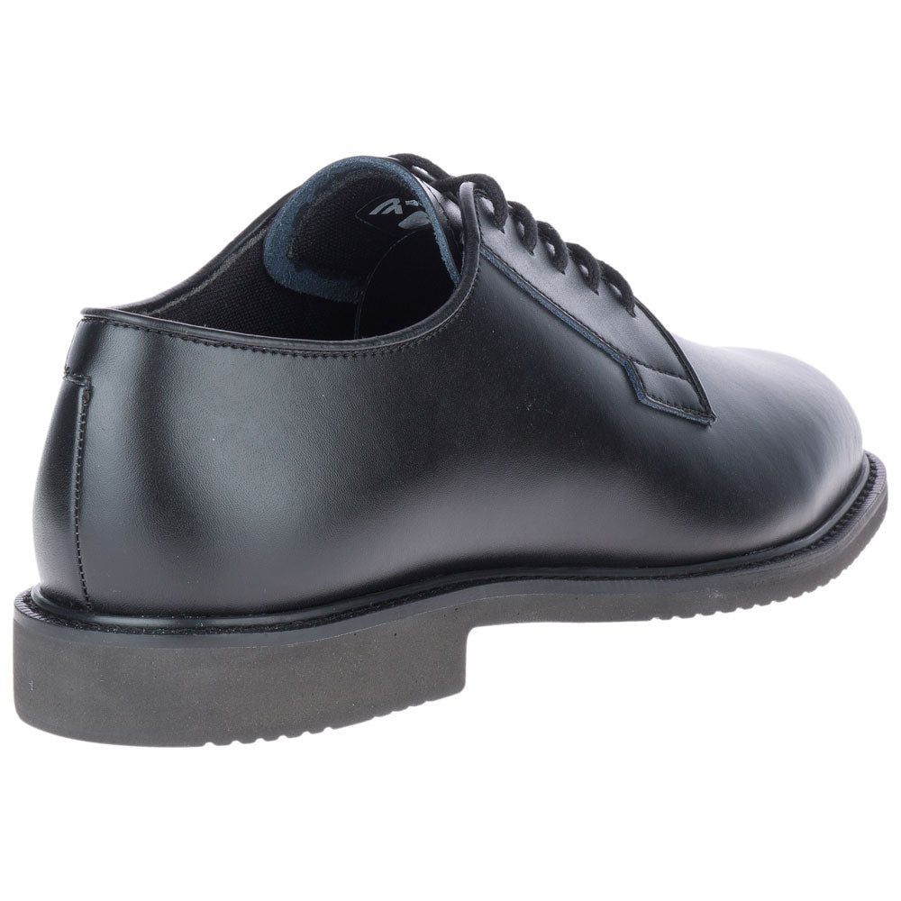 Bates Sentry Polishable Black Leather Oxford Uniform Shoe