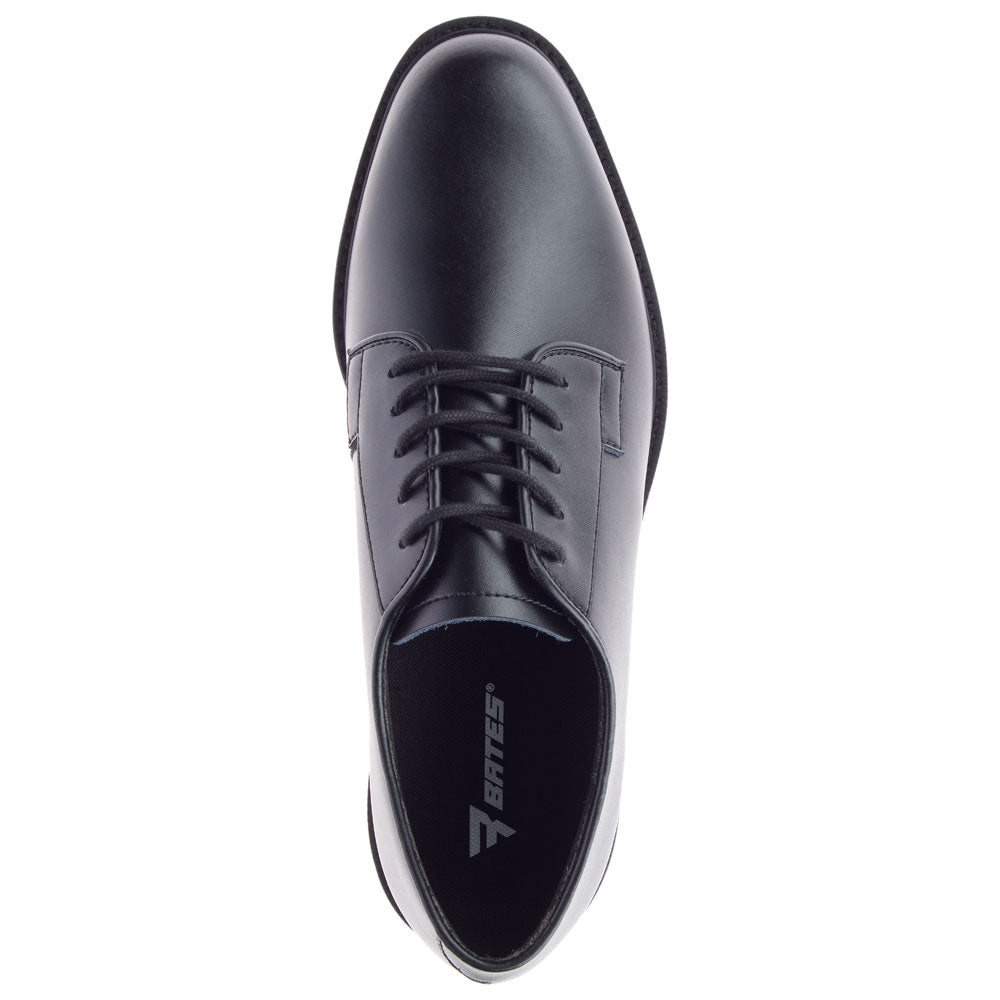 Bates Sentry Polishable Black Leather Oxford Uniform Shoe