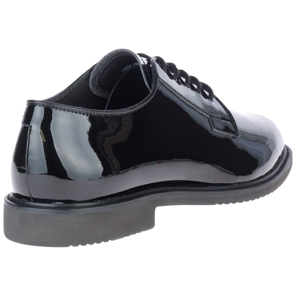 Bates Sentry High Gloss Black Oxford Uniform Shoe