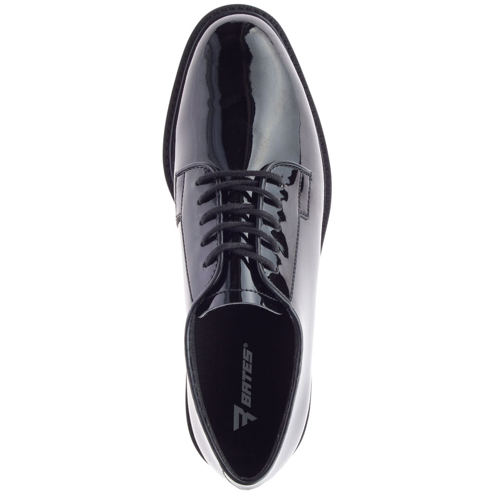 Bates Sentry High Gloss Black Oxford Uniform Shoe