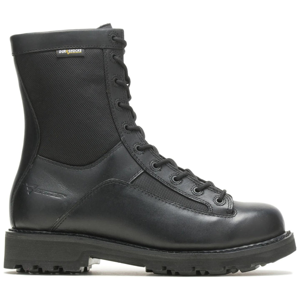 Bates Men's 8-inch DuraShocks Lace-to-toe Side Zip Boot, gallery view 1