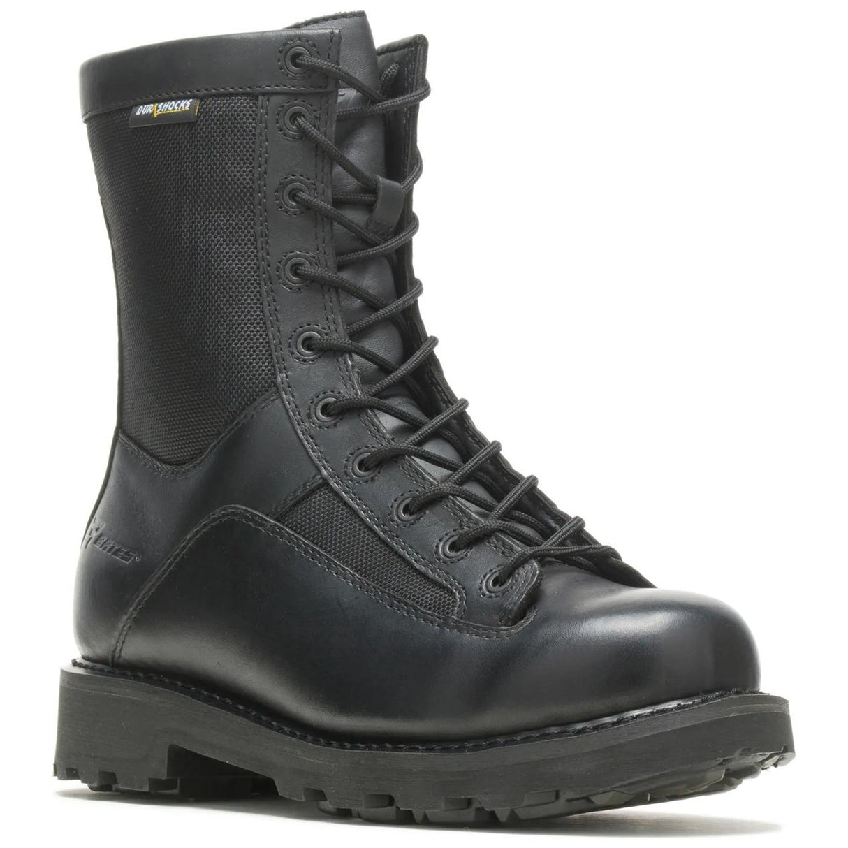 Bates Men's 8-inch DuraShocks Lace-to-toe Side Zip Boot, gallery view 2