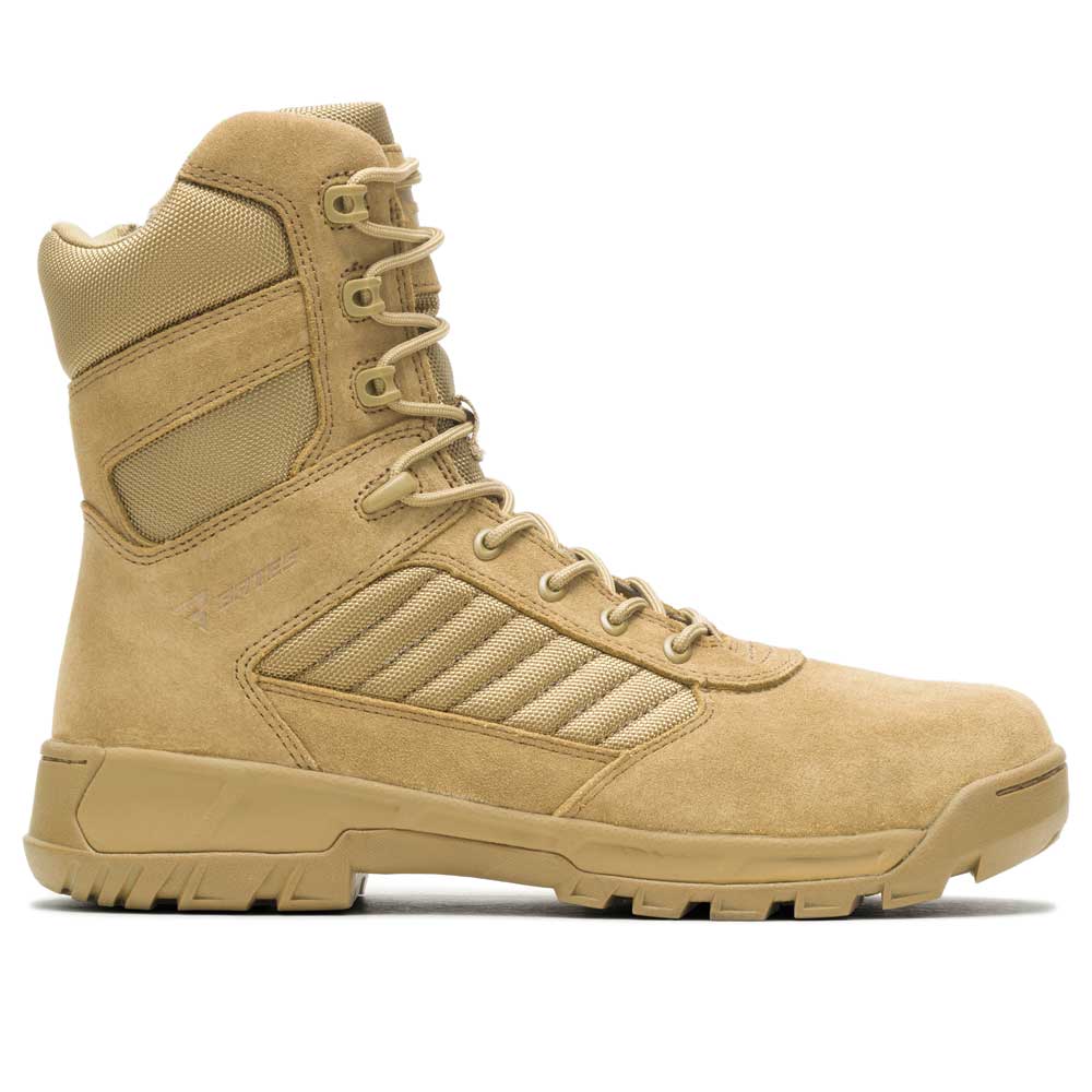 Bates Tactical Sport 2 Tall Side-Zip Coyote Military Tactical Boot