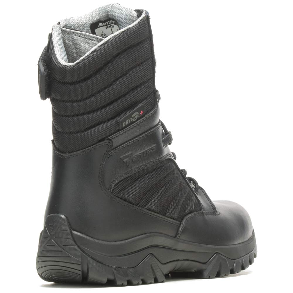 Bates GX X2 Tall Men's Waterproof Zip Black Tactical Boot