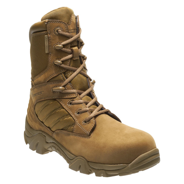 Bates GX Coyote 8-Inch Waterproof Side-Zip Composite Toe Tactical Boot