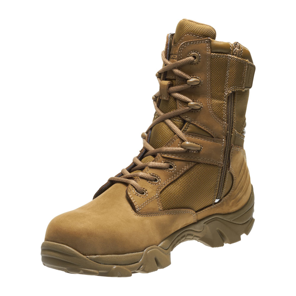 Bates GX Coyote 8-Inch Waterproof Side-Zip Composite Toe Tactical Boot