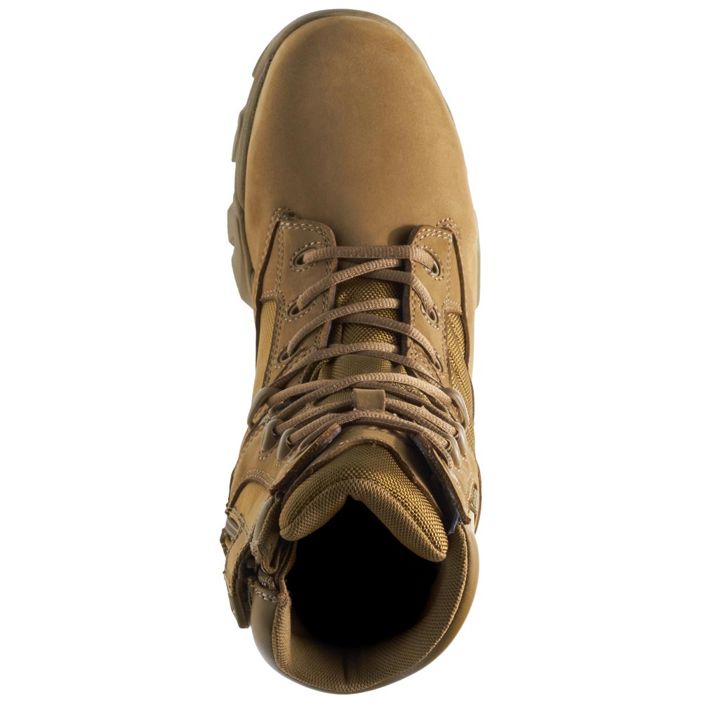 Interceptor Men's Frontier Tactical Work Boots, Coyote Brown