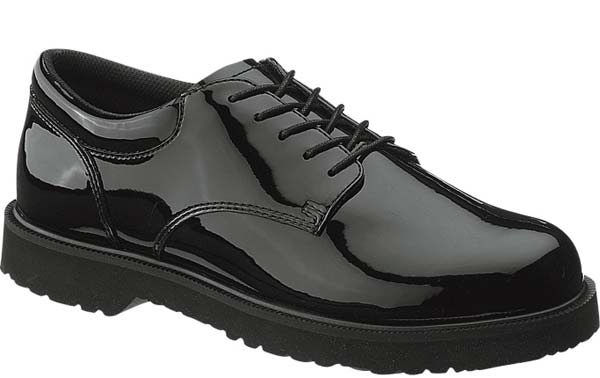 Bates Women's High Gloss Duty Oxford - E22741