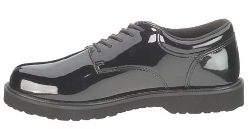 Bates Women's High Gloss Duty Oxford - E22741