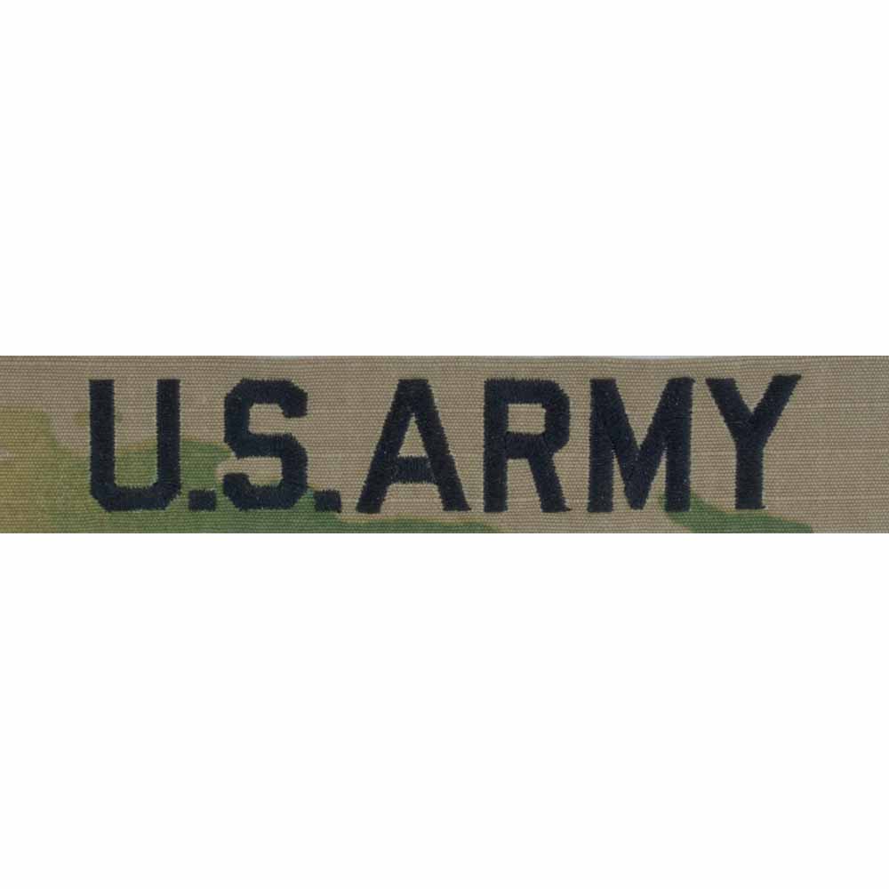 Scorpion Camo US Army Chest Tape Hook & Loop