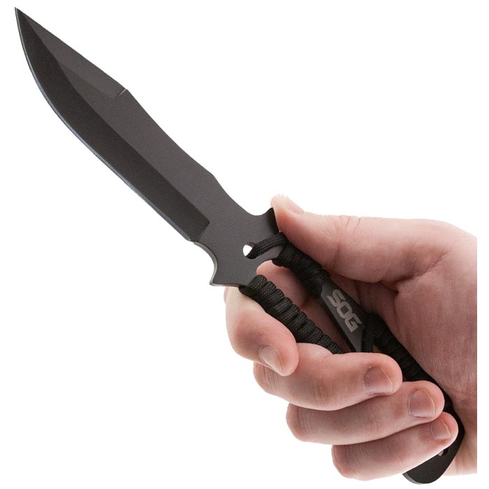 SOG 3-Pack 4.4-inch Hardcase Black Throwing Knives F041TN