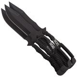 SOG 3-Pack 4.4-inch Hardcase Black Throwing Knives F041TN