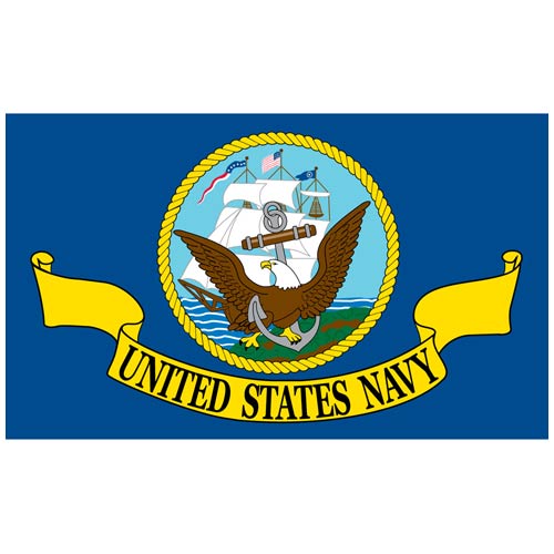 United States Navy Eagle & Anchor Flag