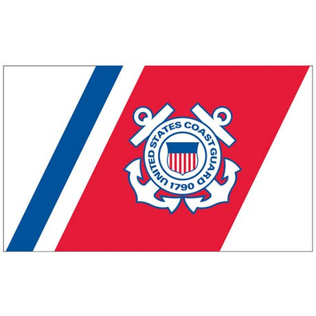 Red White and Blue Coast Guard Flag